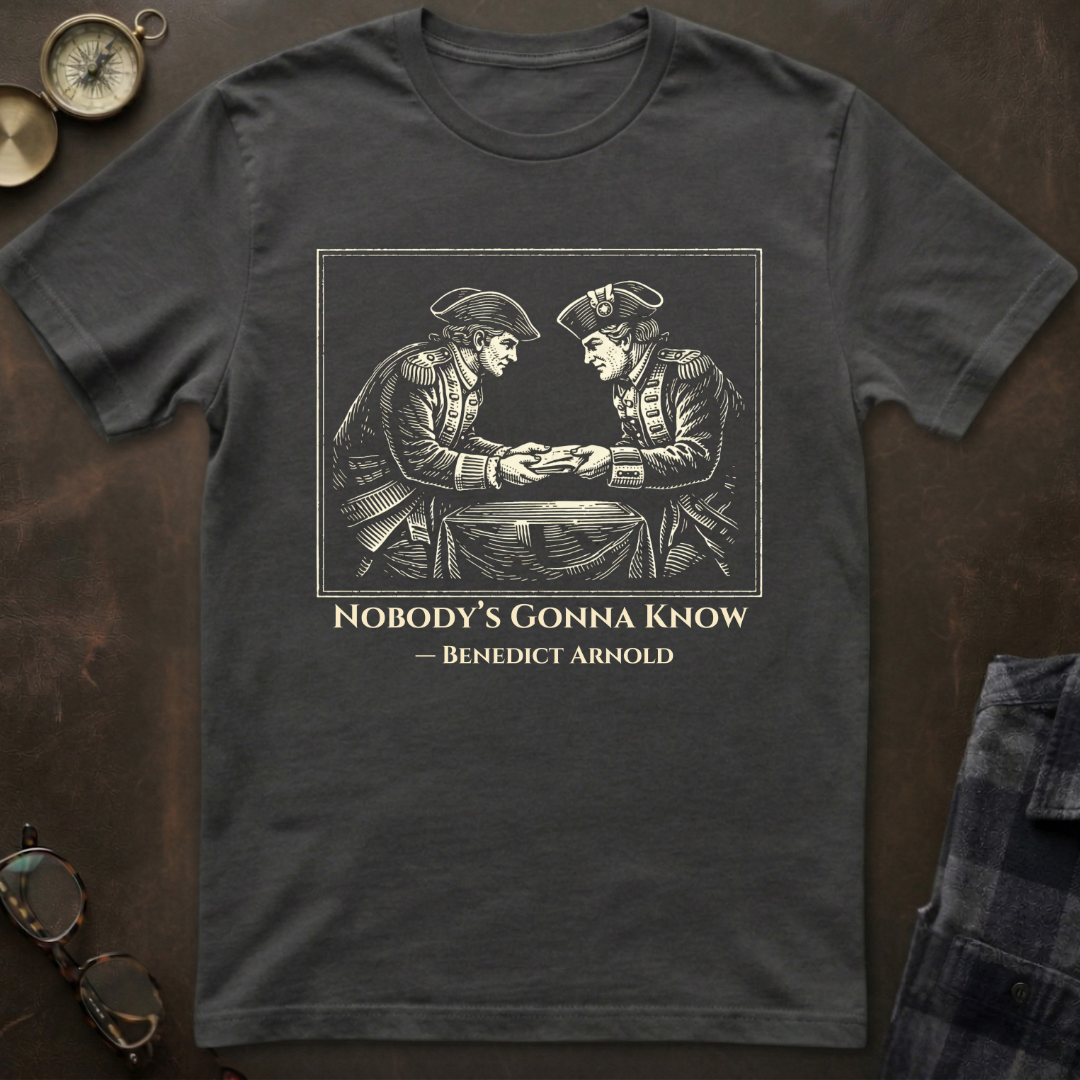Benedict Arnold Nobody's Gonna Know T-Shirt