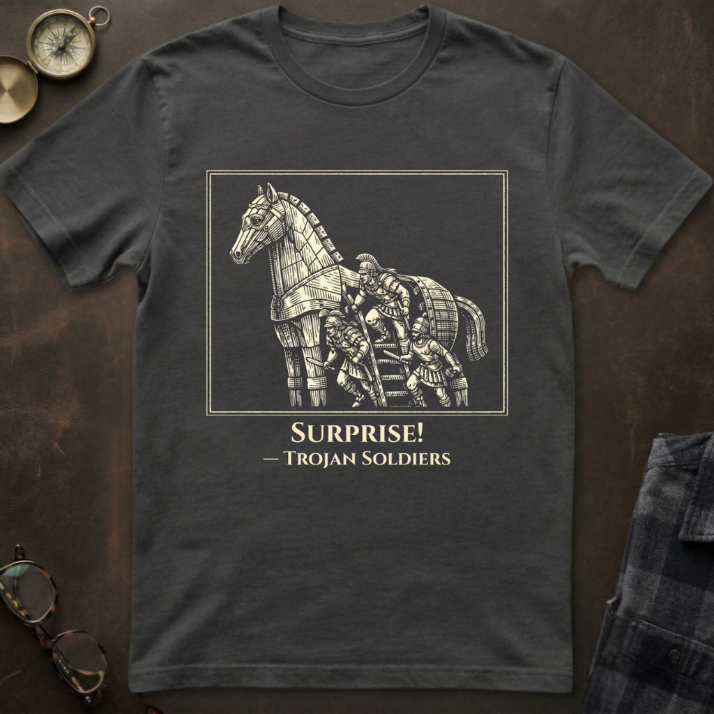 Trojan Soldiers Surprise T-Shirt