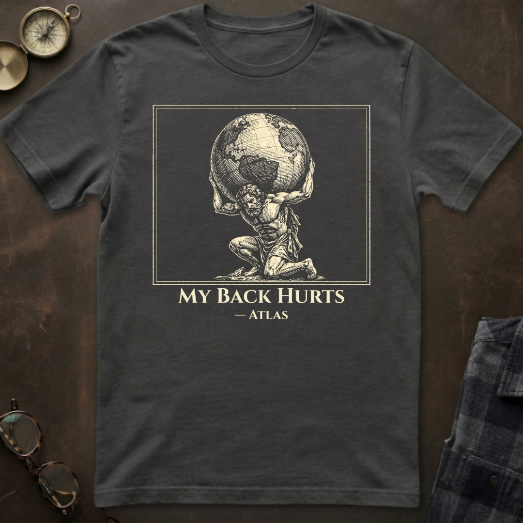 Atlas My Back Hurts T-Shirt
