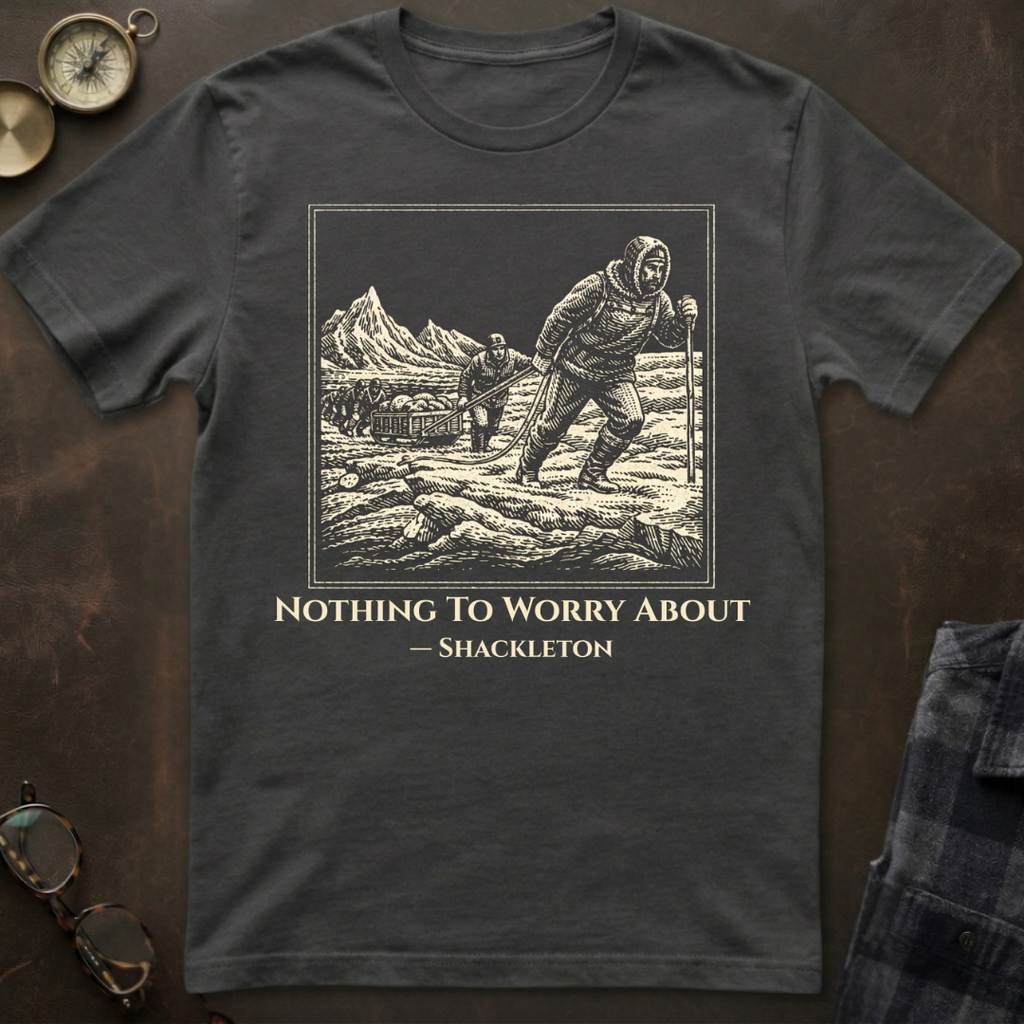 Shackleton Nothing To Worry About T-Shirt