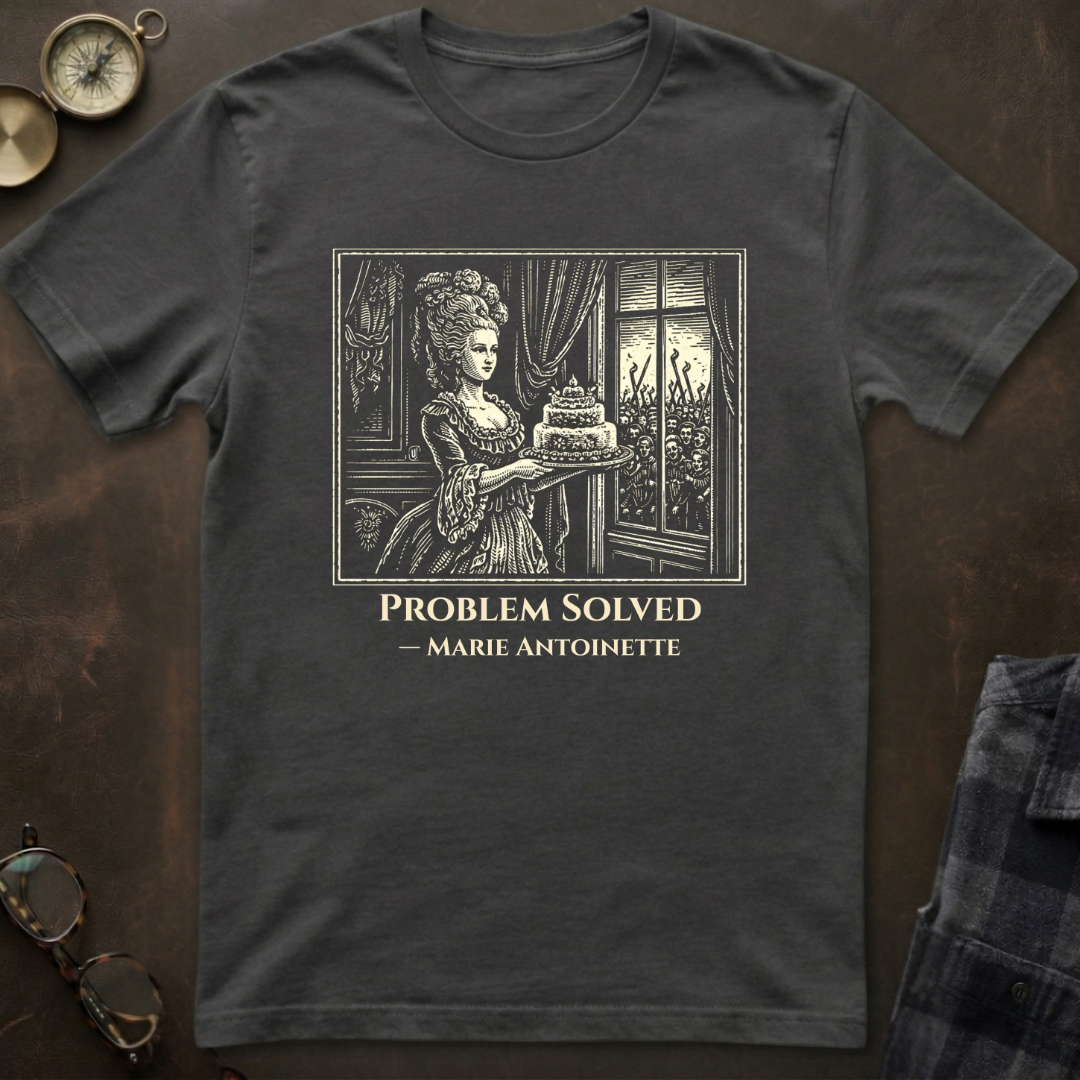 Marie Antoinette Problem Solved T-Shirt