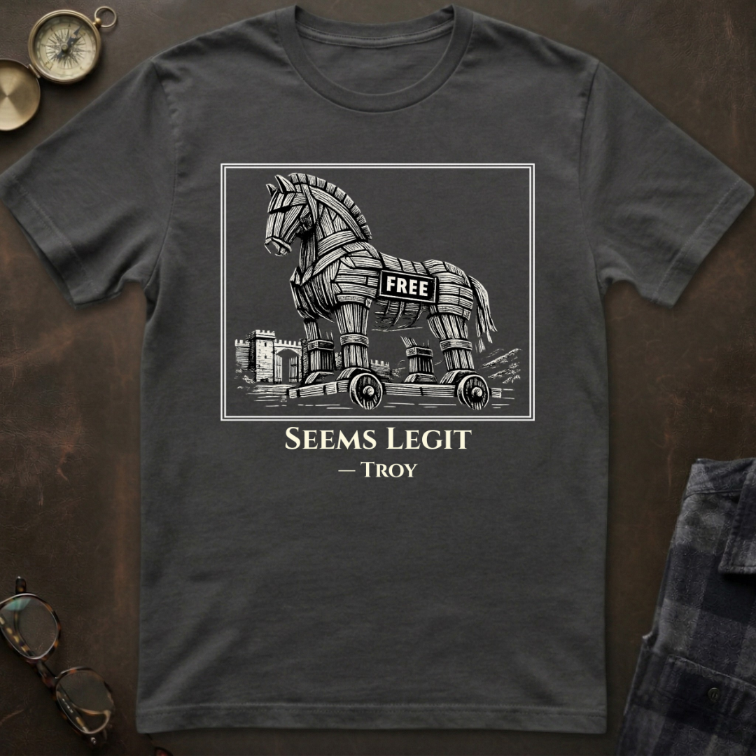 Trojan Horse Seems Legit T-Shirt