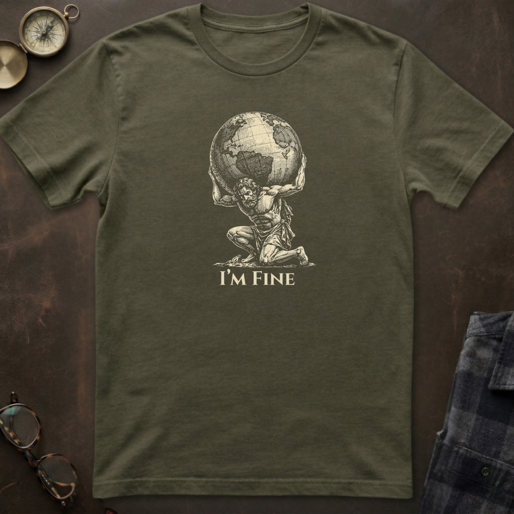 Atlas My Back Hurts T-Shirt V