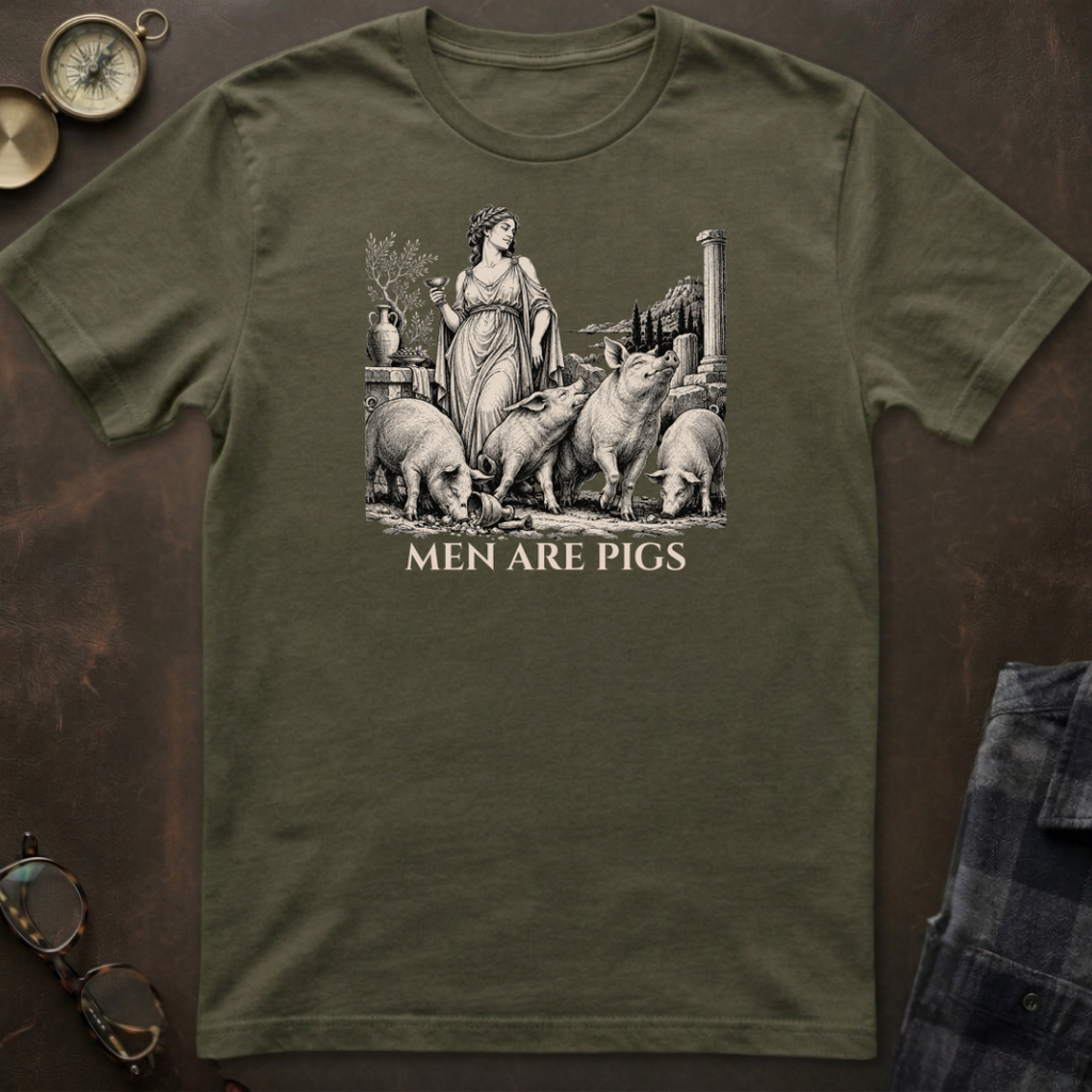 Circe Men Are Pigs T-Shirt