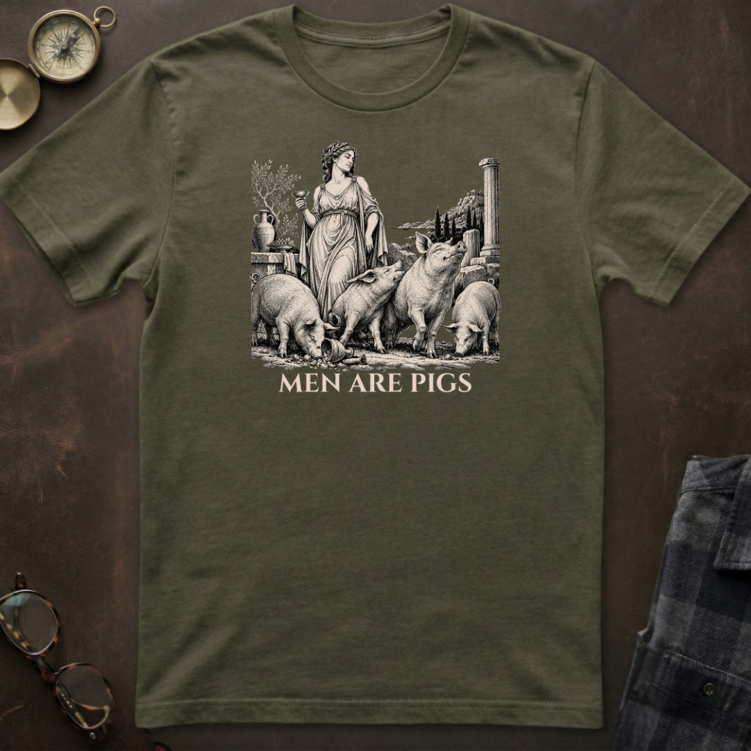 Circe Men Are Pigs T-Shirt