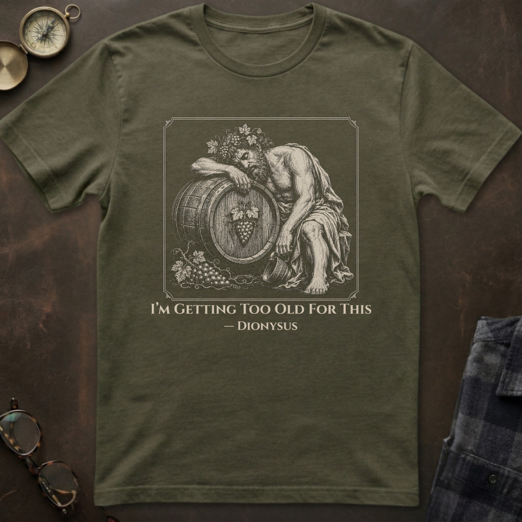 Dionysus Too Old T-Shirt