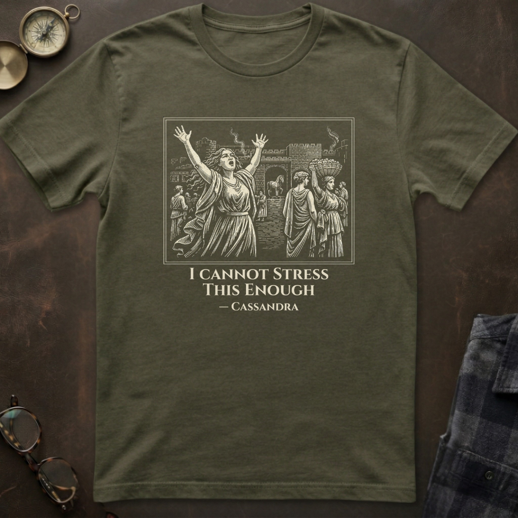 Cassandra Warning Troy  T-Shirt