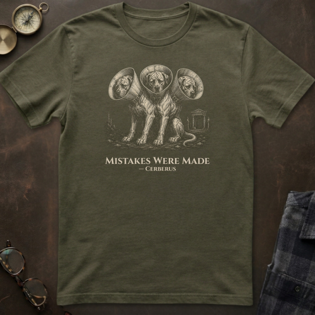 Cerberus Mistakes Were Made T-Shirt