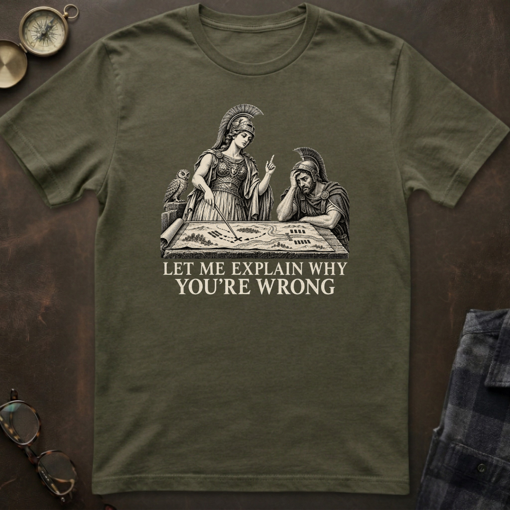 Athena You're Wrong T-Shirt