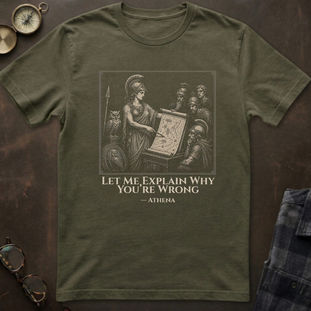 Athena You're Wrong T-Shirt