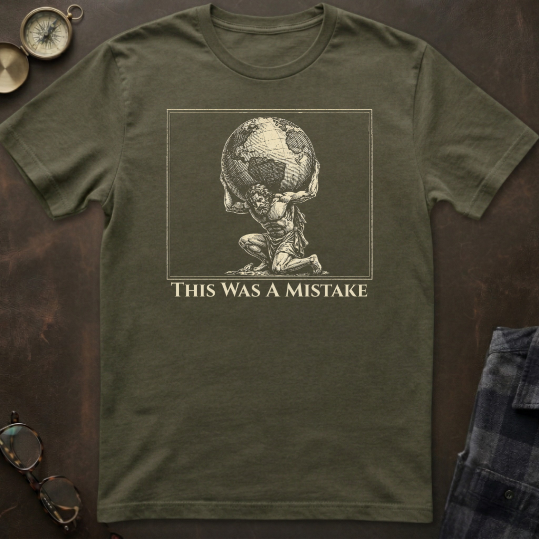 Atlas My Back Hurts T-Shirt IV