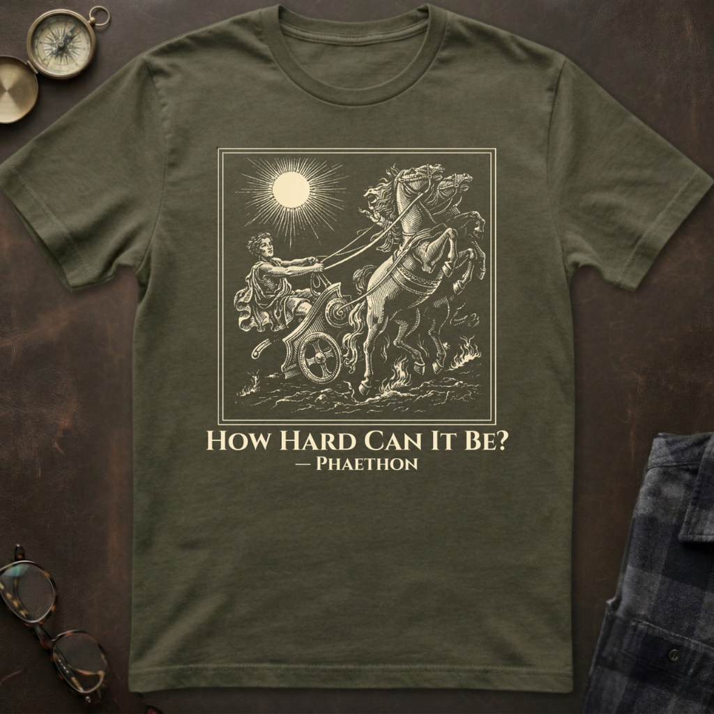 Phaethon How Hard Can It Be T-Shirt