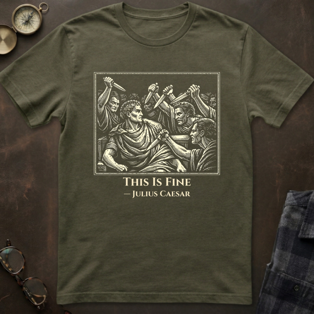 Caesar This Is Fine T-Shirt