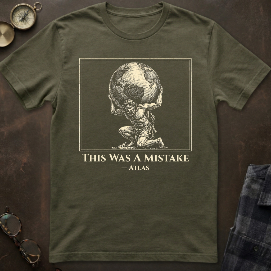 Atlas This Was a Mistake T-Shirt