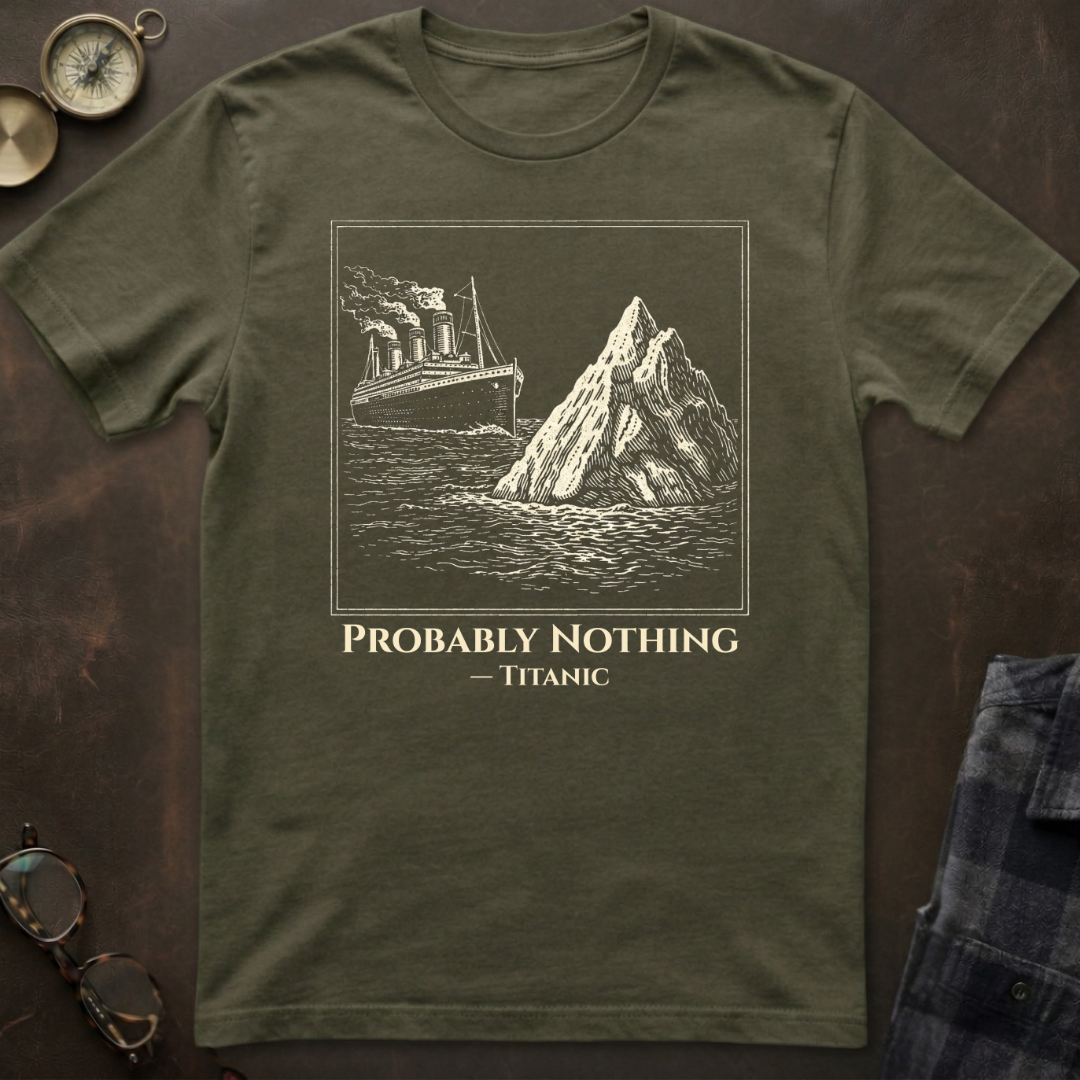 Titanic Probably Nothing T-Shirt
