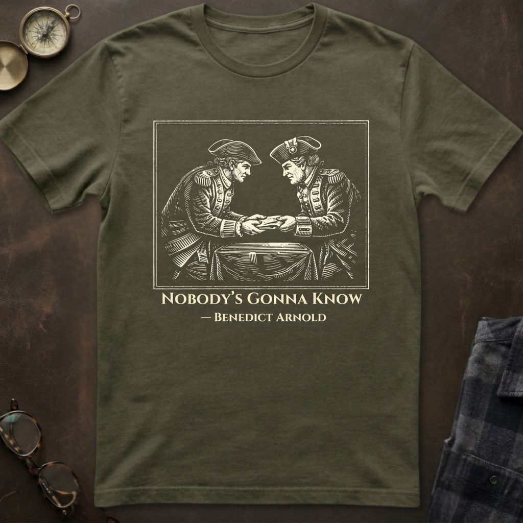 Benedict Arnold Nobody's Gonna Know T-Shirt