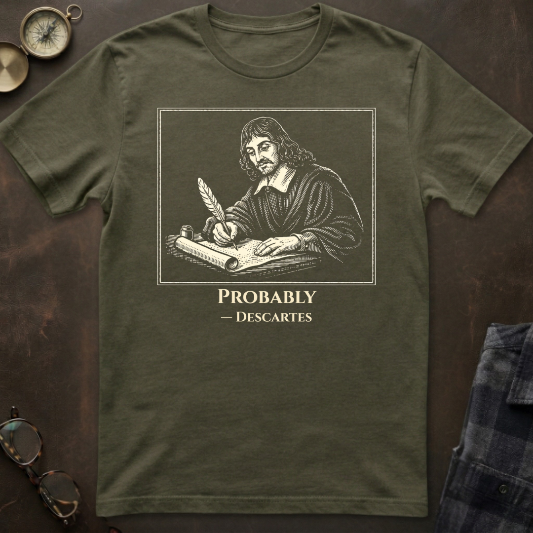 Descartes Probably T-Shirt