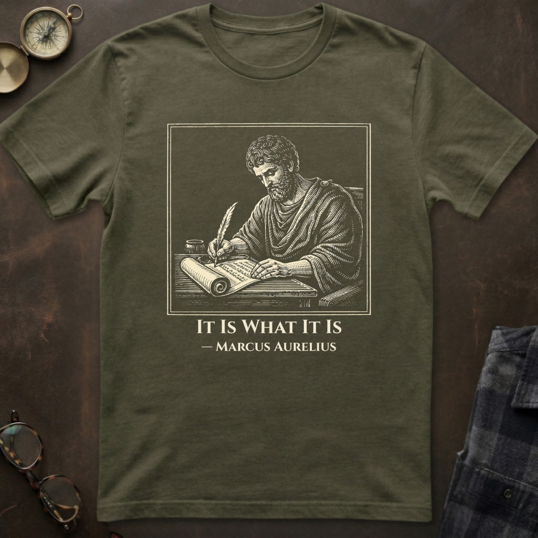 Marcus Aurelius It Is What It Is T-Shirt
