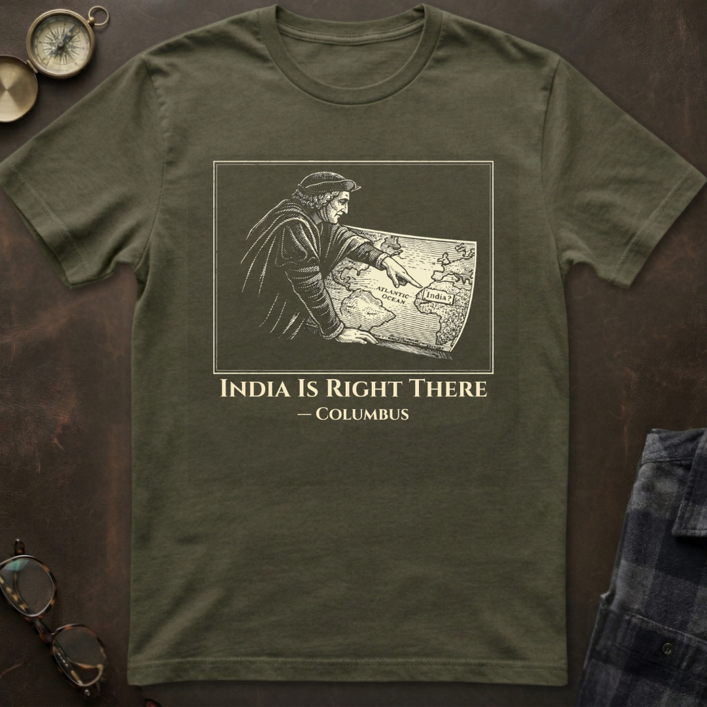 Columbus India Is There T-Shirt