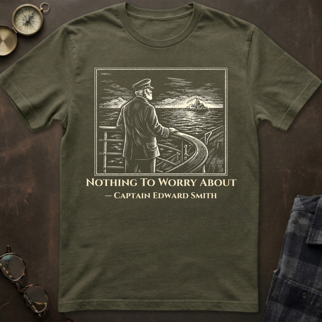 Titanic Nothing To Worry About T-Shirt