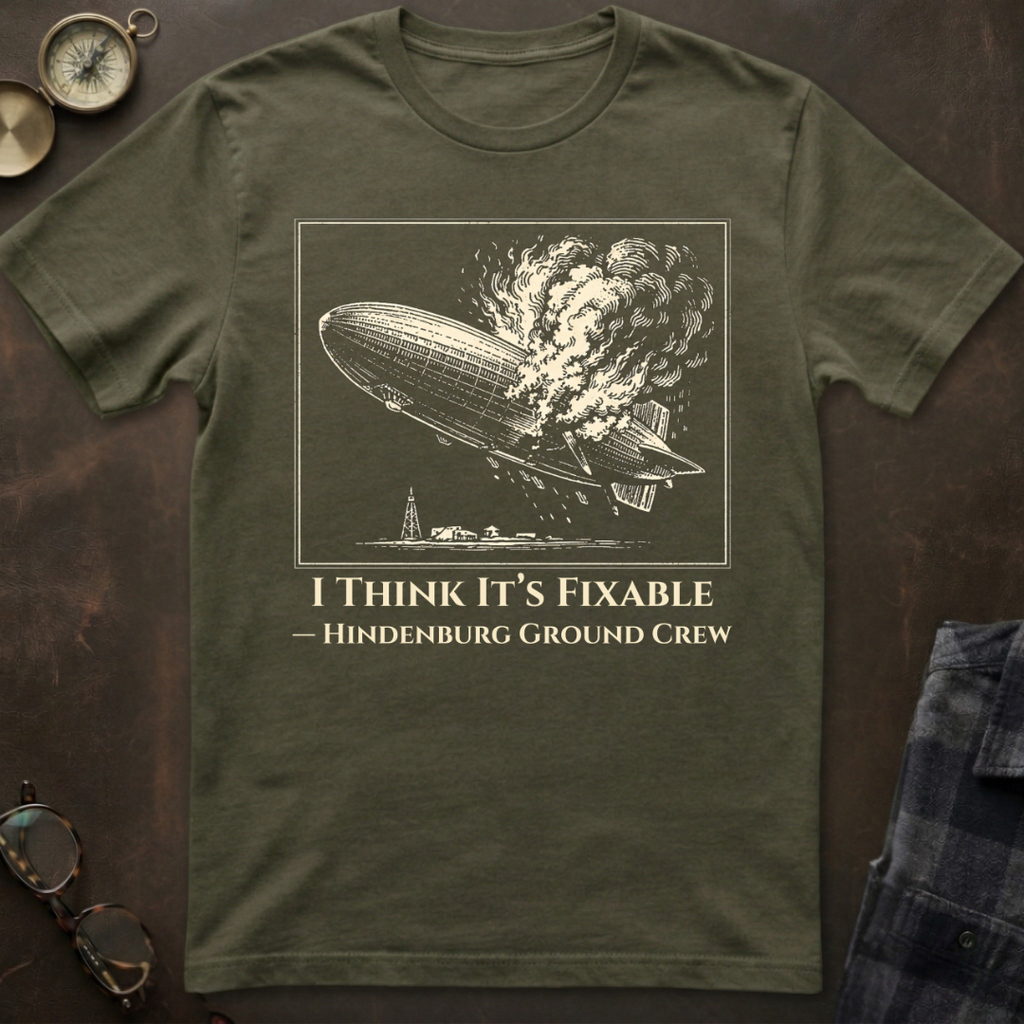 Hindenburg This Is Fixable T-Shirt