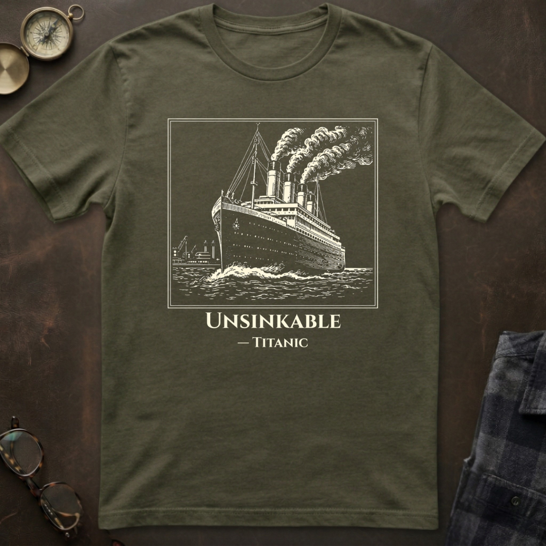 Titanic Unsinkable T-Shirt