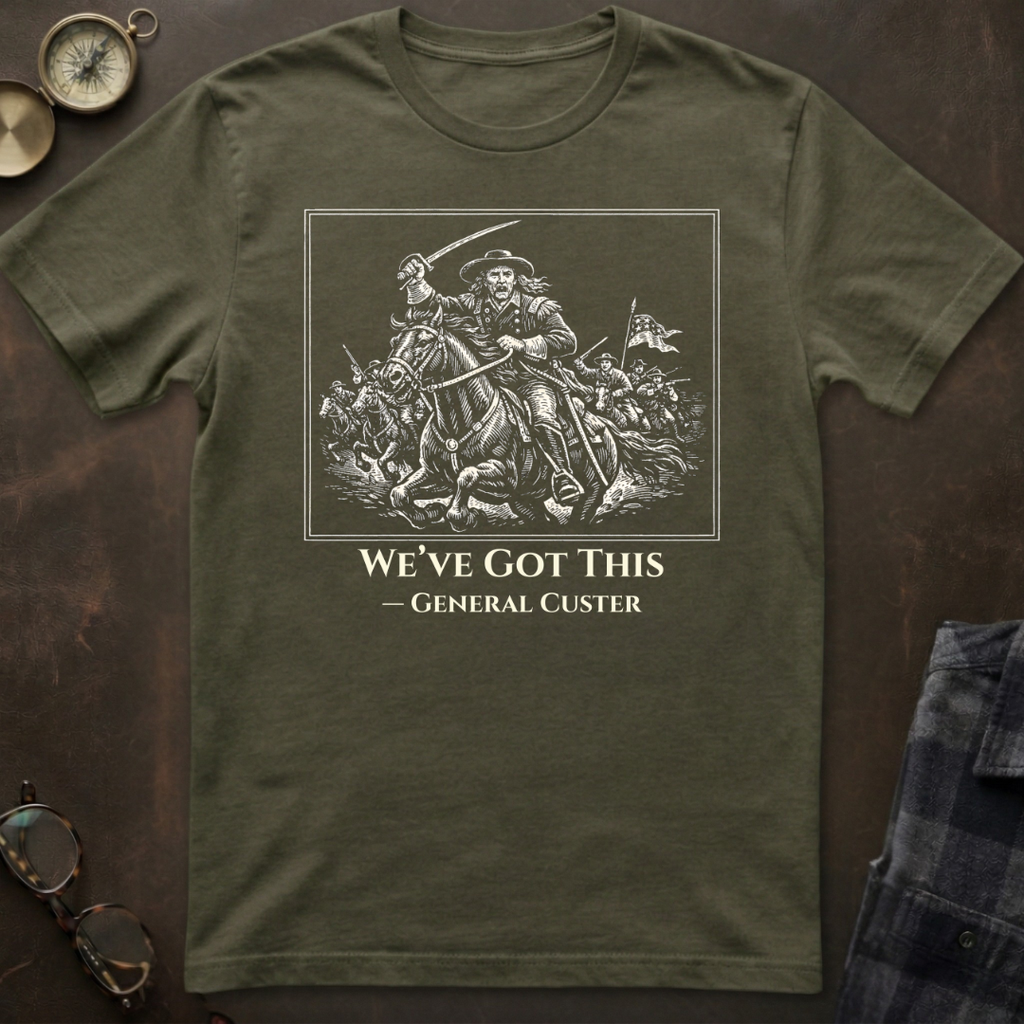 Custer We've Got This T-Shirt