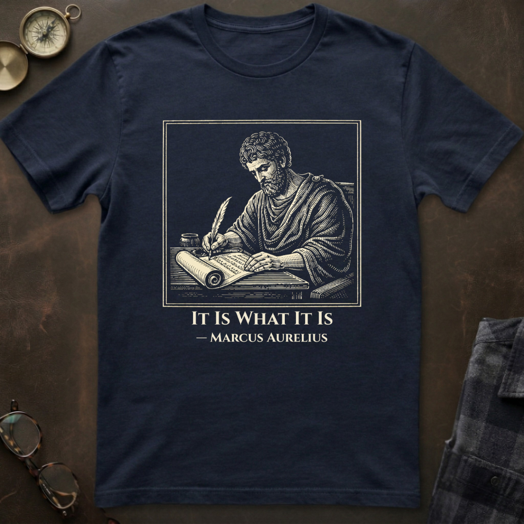 Marcus Aurelius It Is What It Is T-Shirt