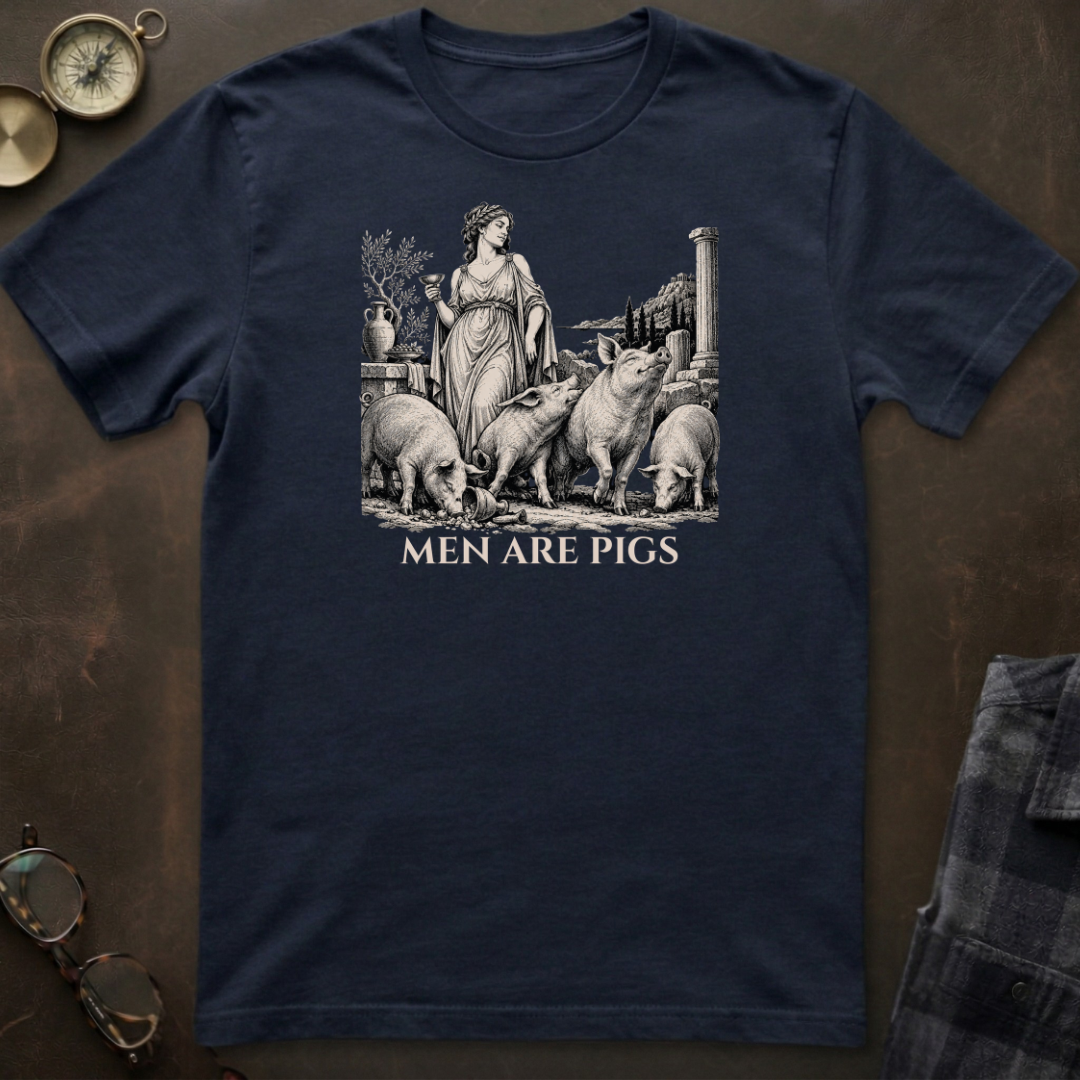 Circe Men Are Pigs T-Shirt