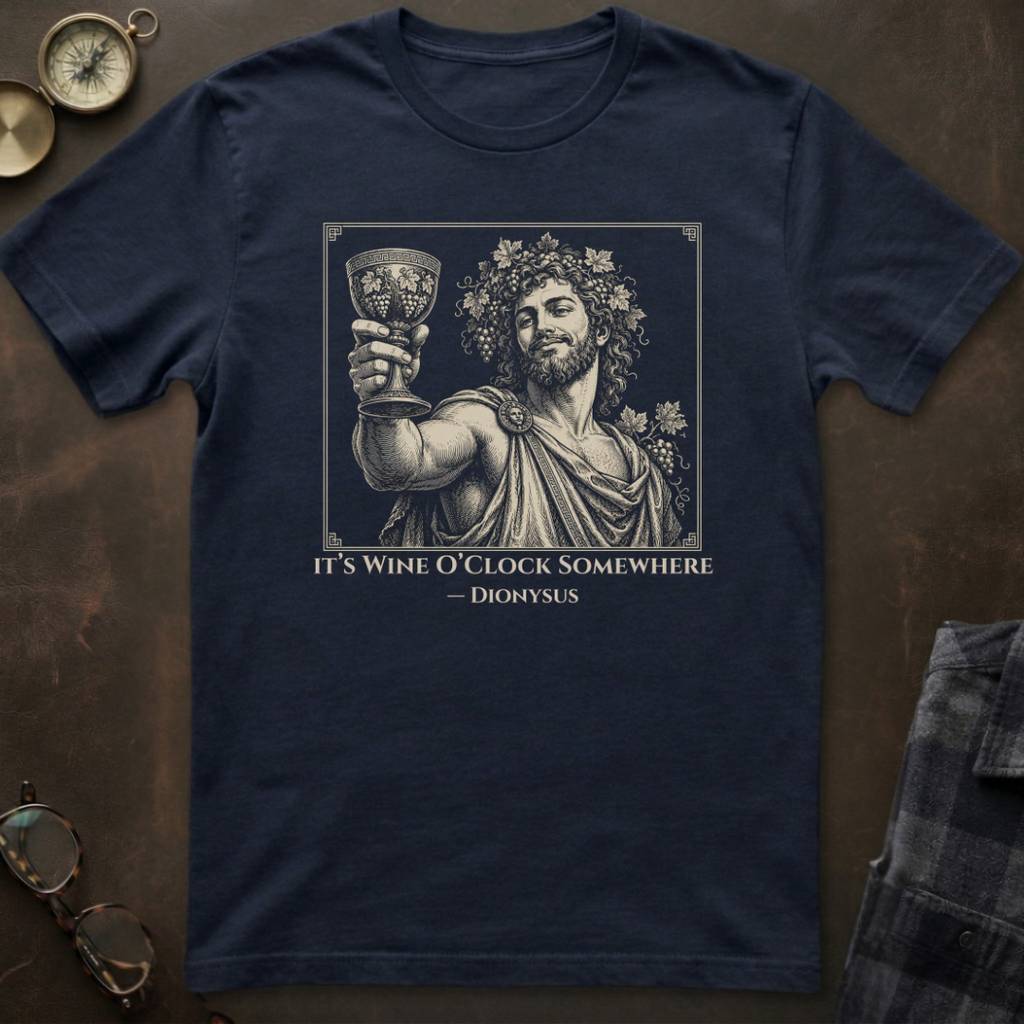 Dionysus It's Five O'clock Somewhere T-Shirt