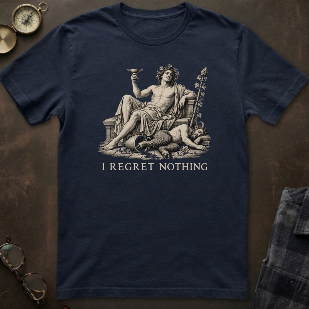 Dionysus I Regret Nothing T-Shirt