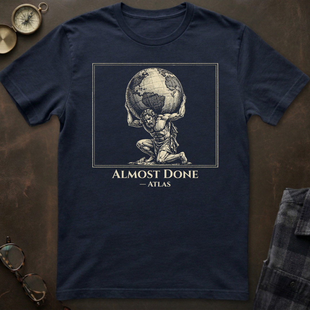 Atlas Almost Done T-Shirt