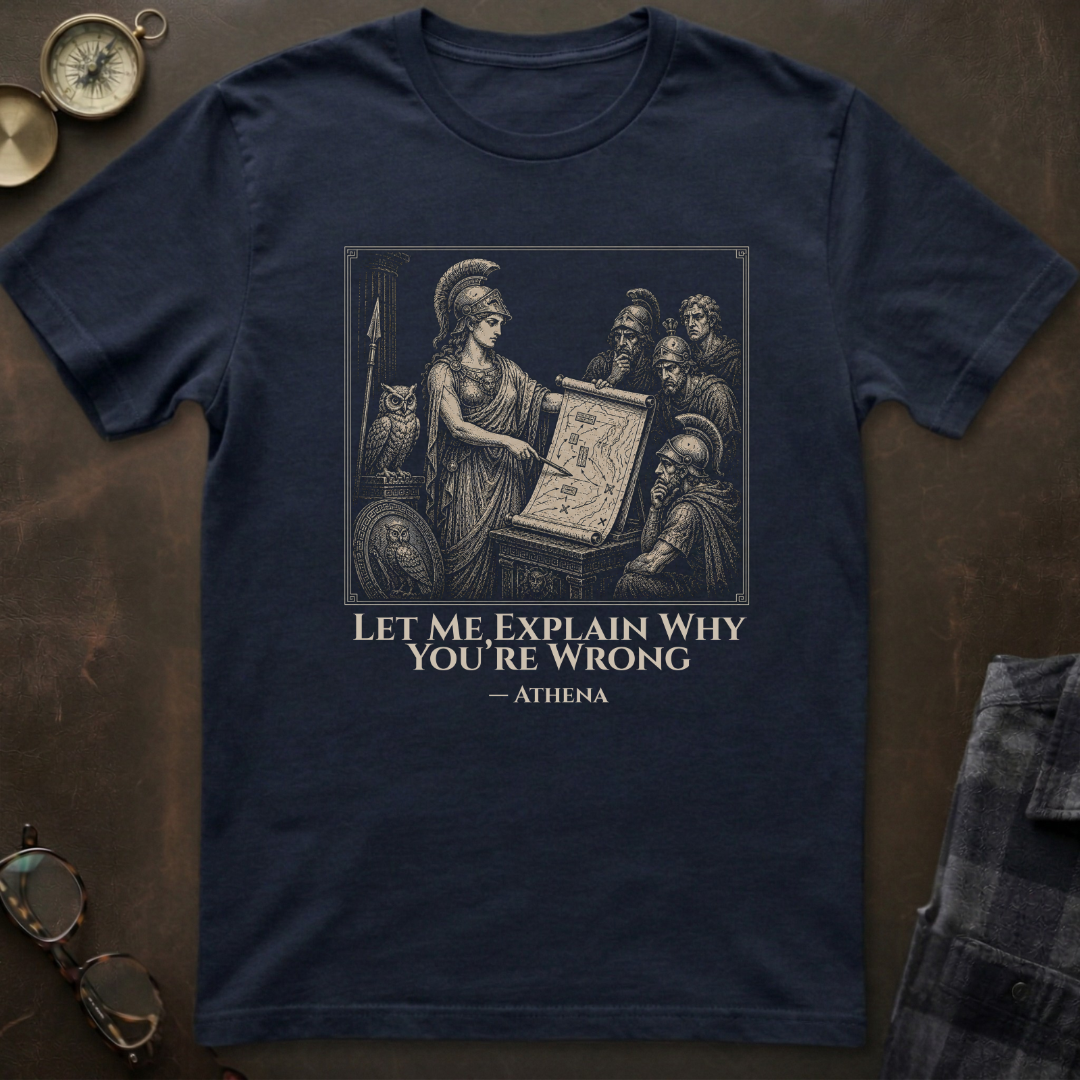 Athena You're Wrong T-Shirt