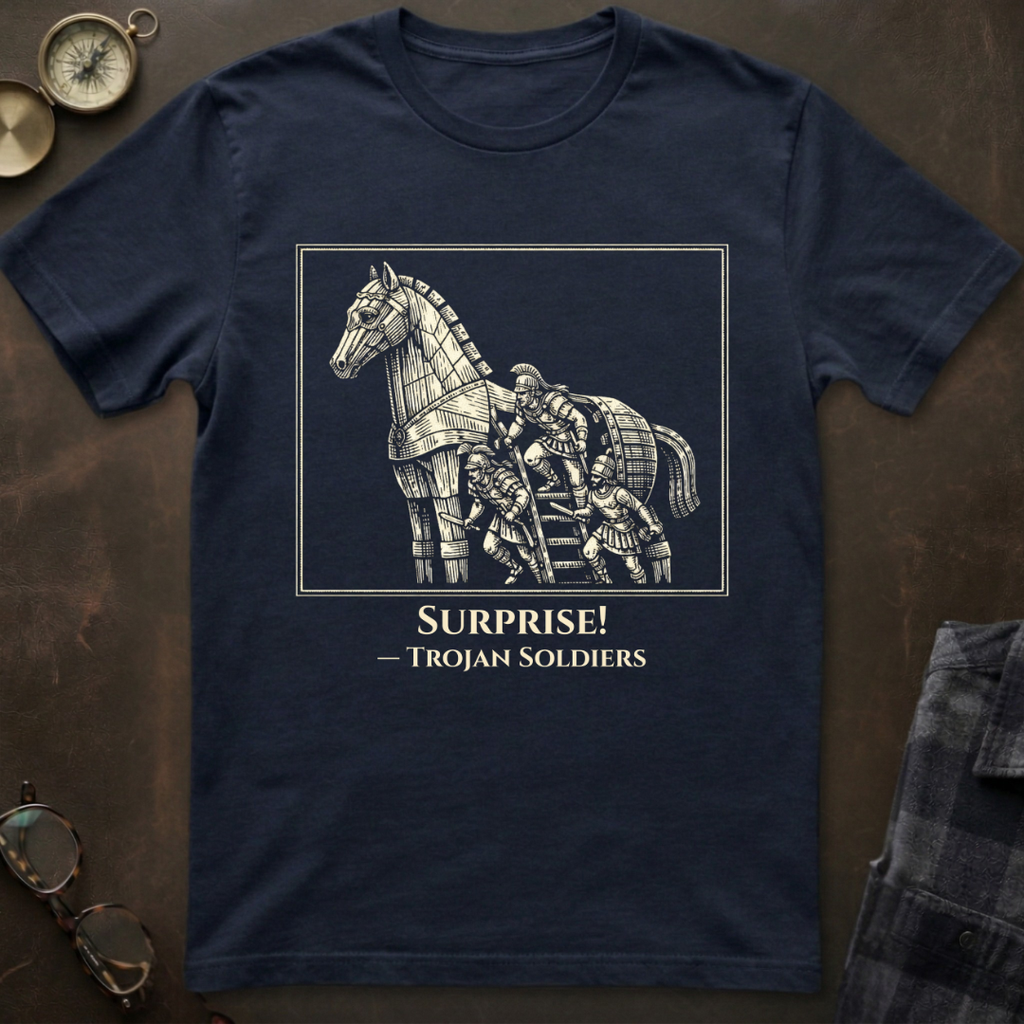 Trojan Soldiers Surprise T-Shirt