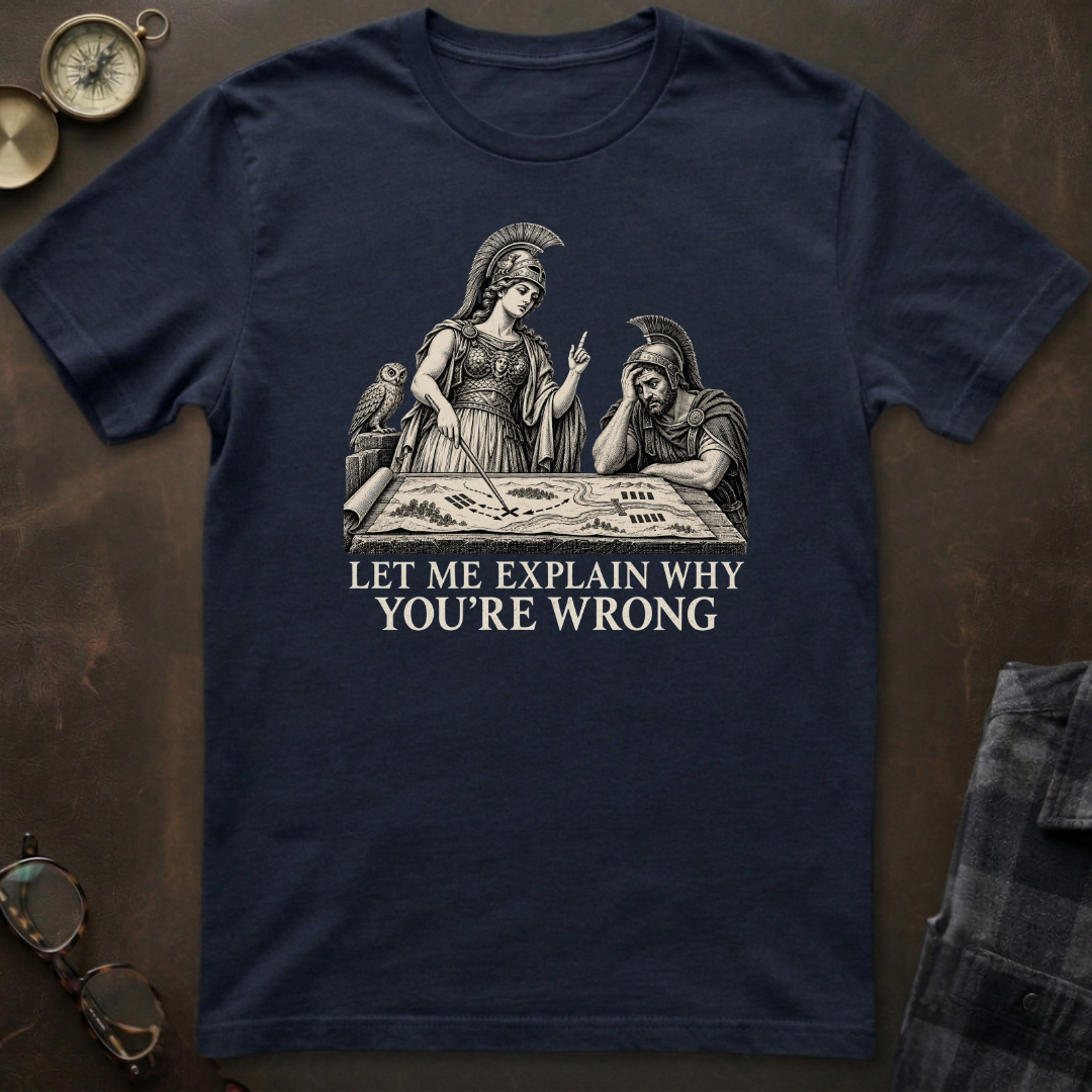 Athena You're Wrong T-Shirt