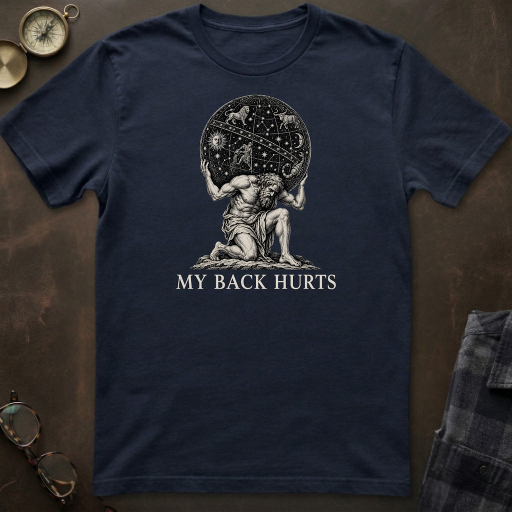 Atlas My Back Hurts T-Shirt