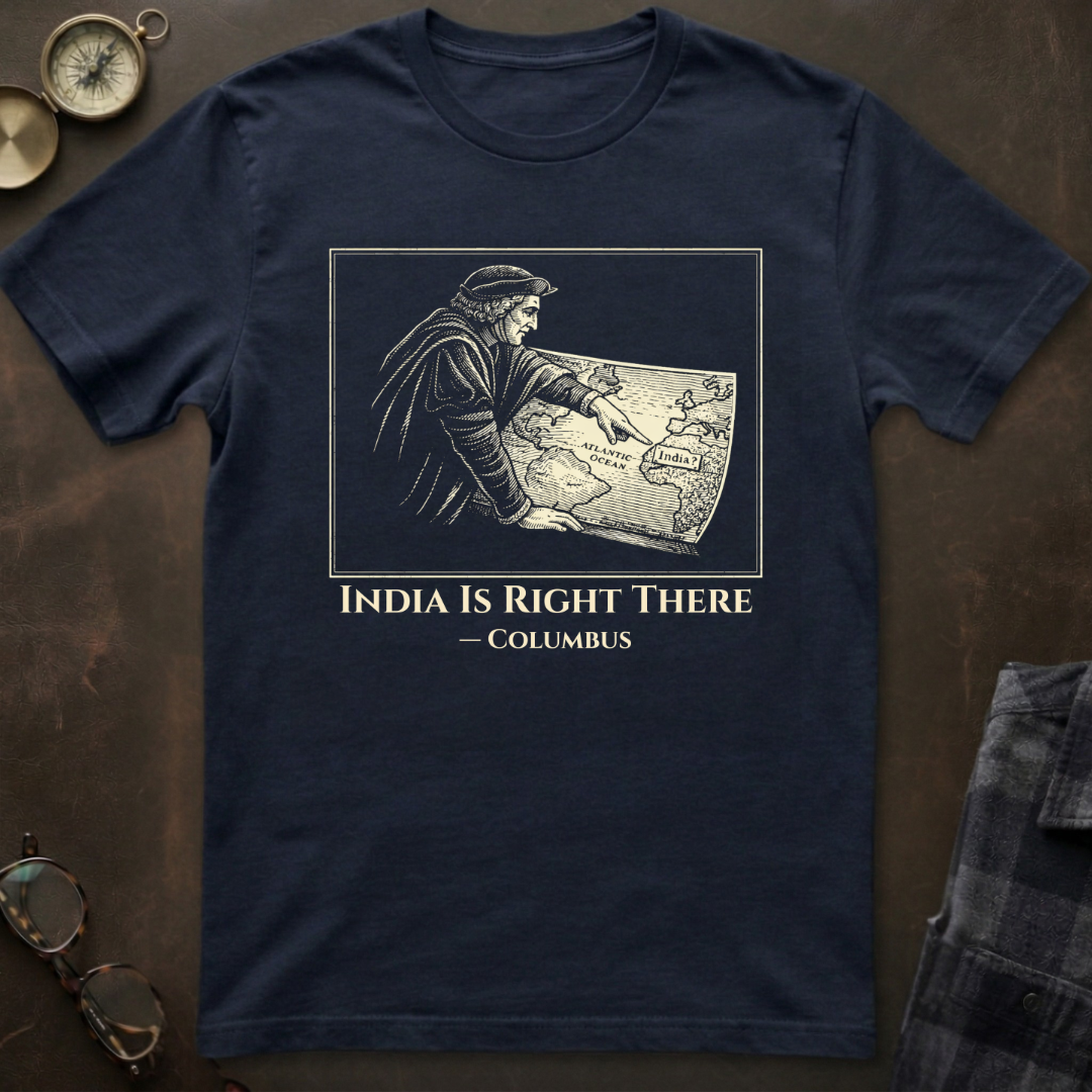 Columbus India Is There T-Shirt