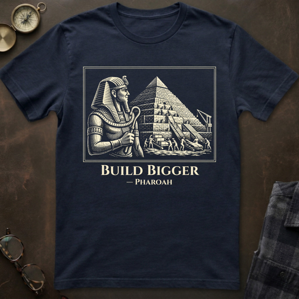 Pharoah Build Bigger T-Shirt