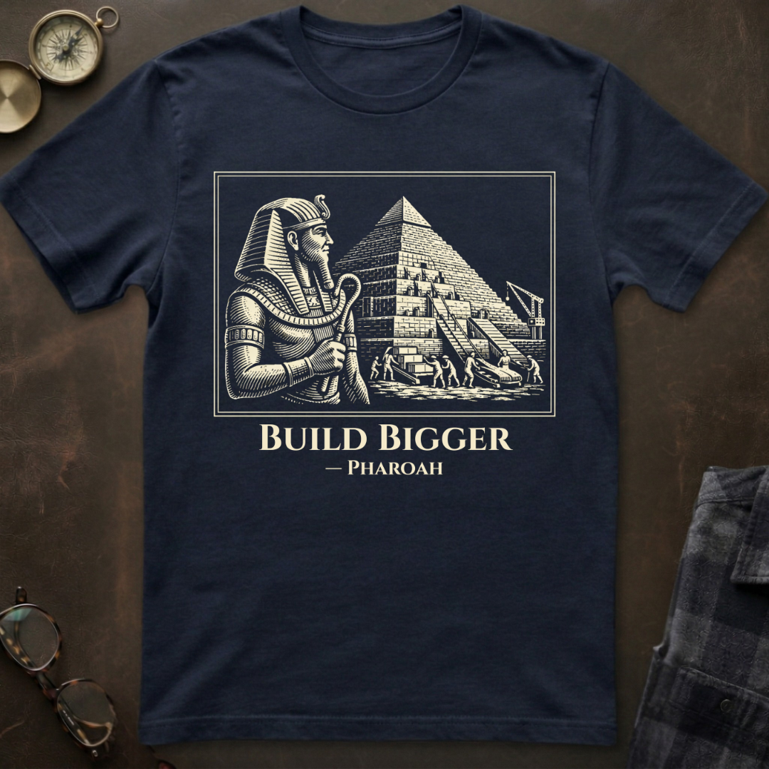 Pharoah Build Bigger T-Shirt