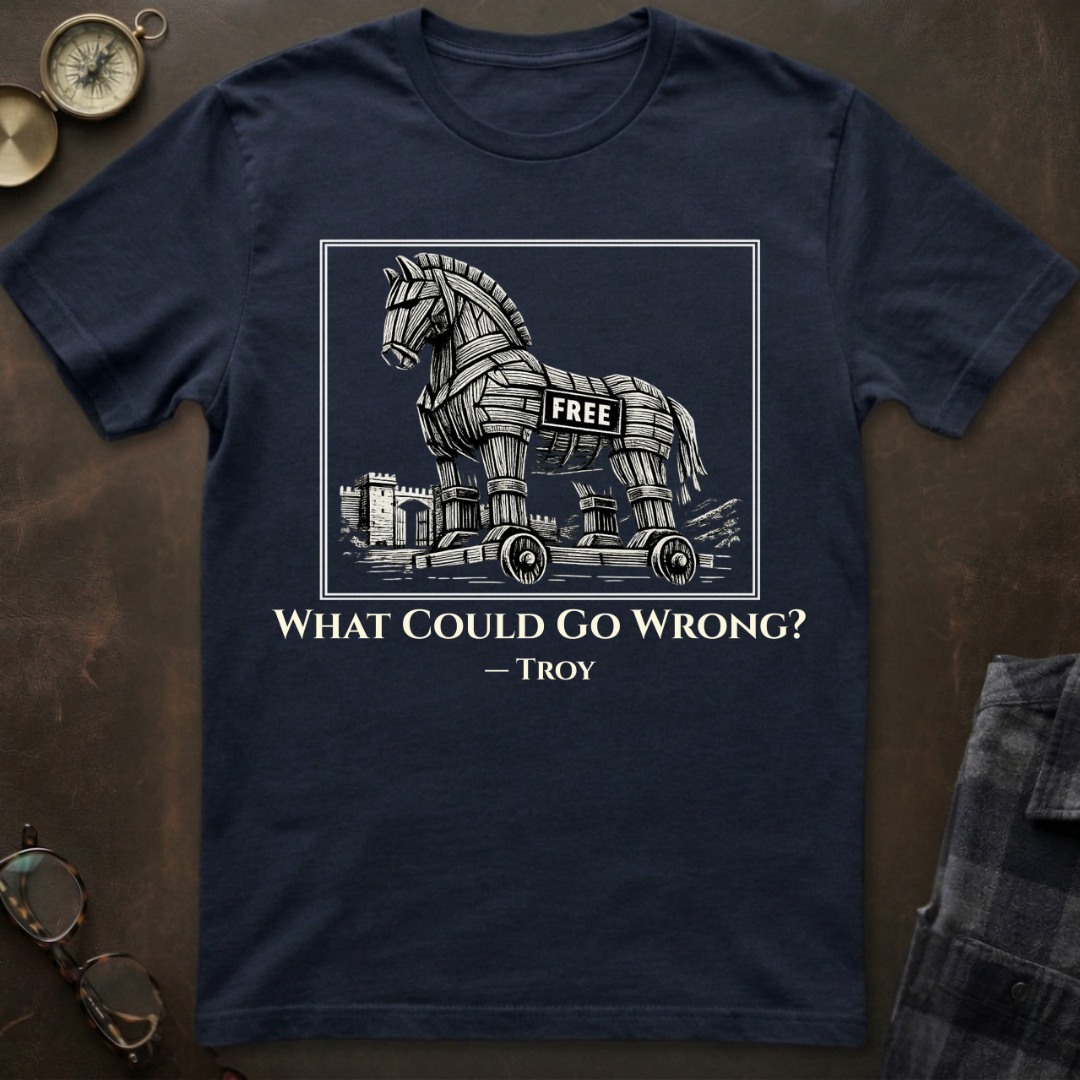 Trojan Horse What Could Go Wrong T-Shirt