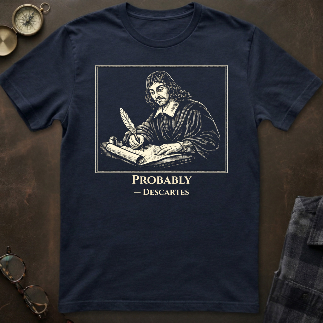 Descartes Probably T-Shirt